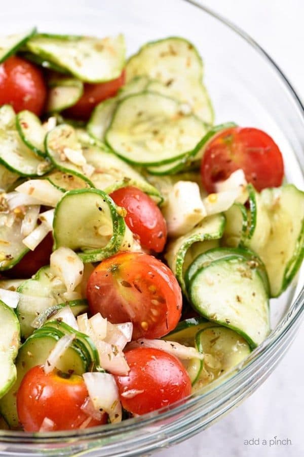 Cucumber and tomato salad recipe add a pinch