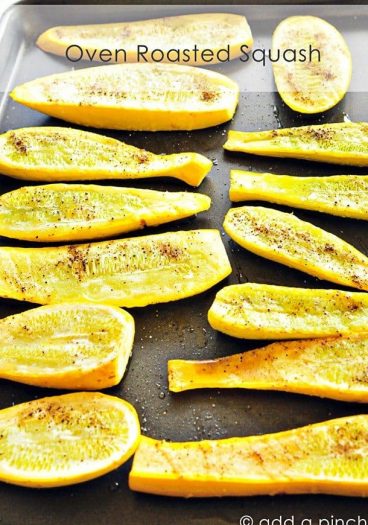 The simplest way to cook squash.