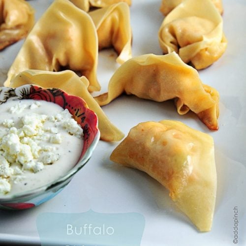 Buffalo Chicken Potstickers Recipe - Cooking