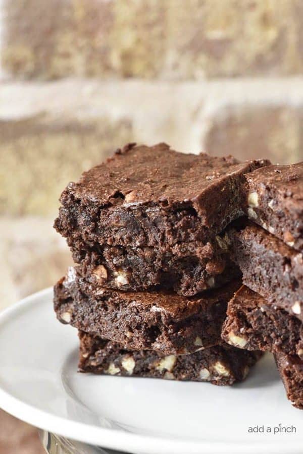 Fudge Brownies Recipe - Cooking | Add a Pinch | Robyn Stone