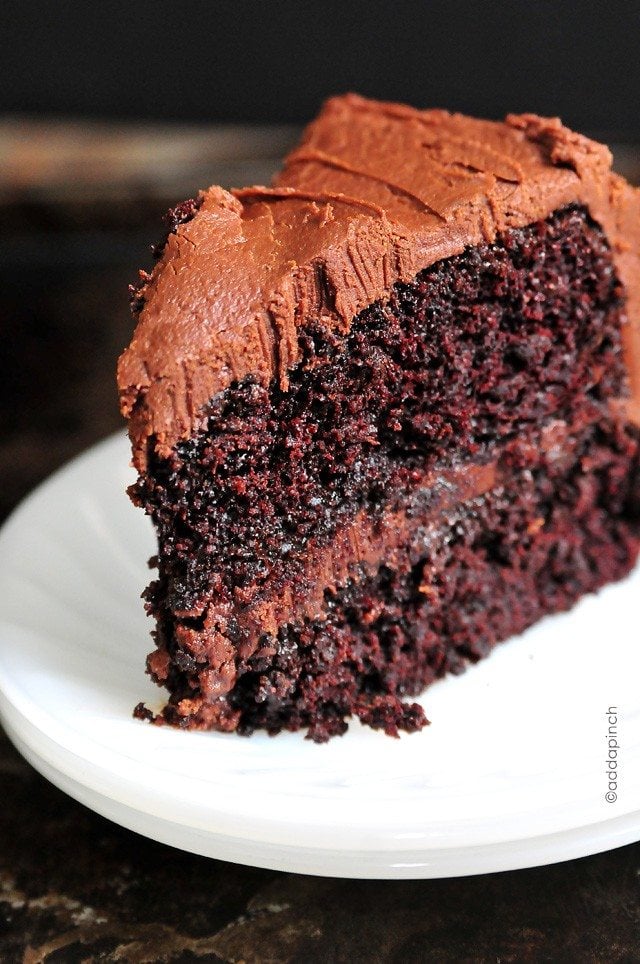 The Best Chocolate Cake Recipe {Ever} - Add a Pinch