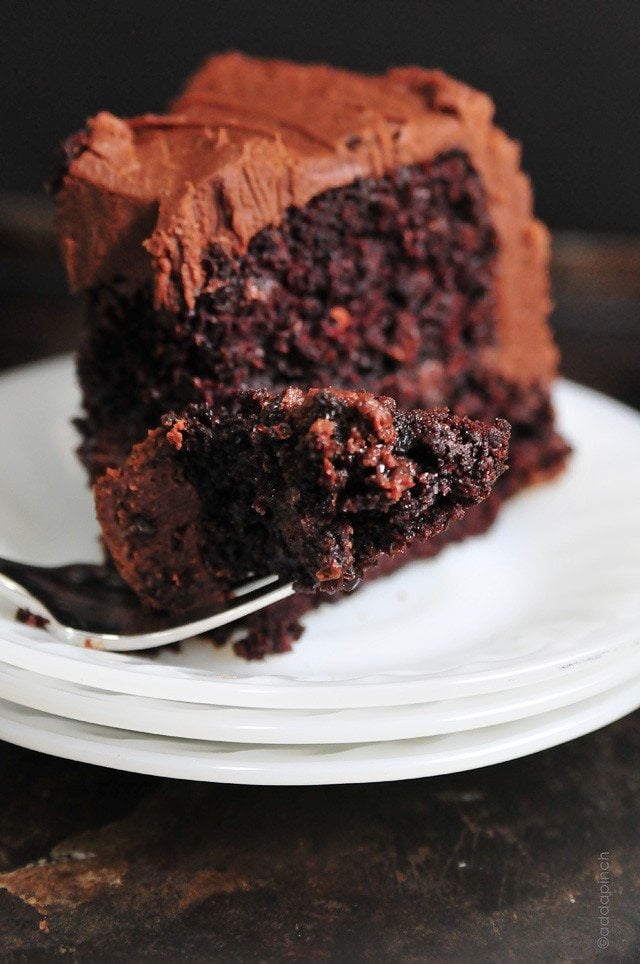 The Best Chocolate Cake Recipe {Ever}  Add a Pinch