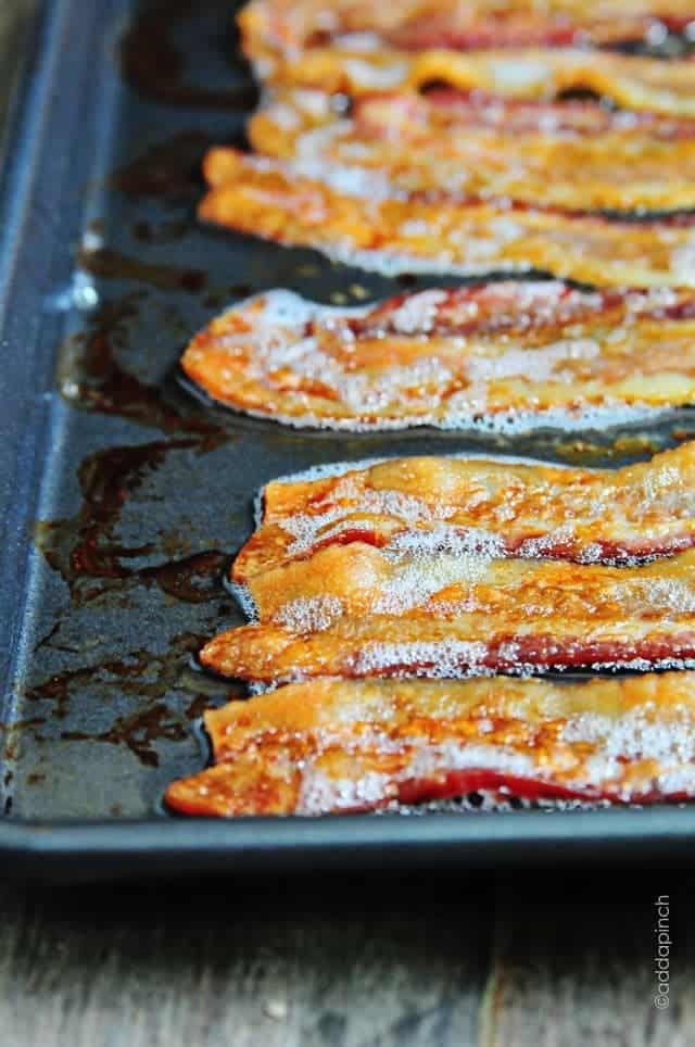 How to Cook Bacon Recipe // addapinch.com