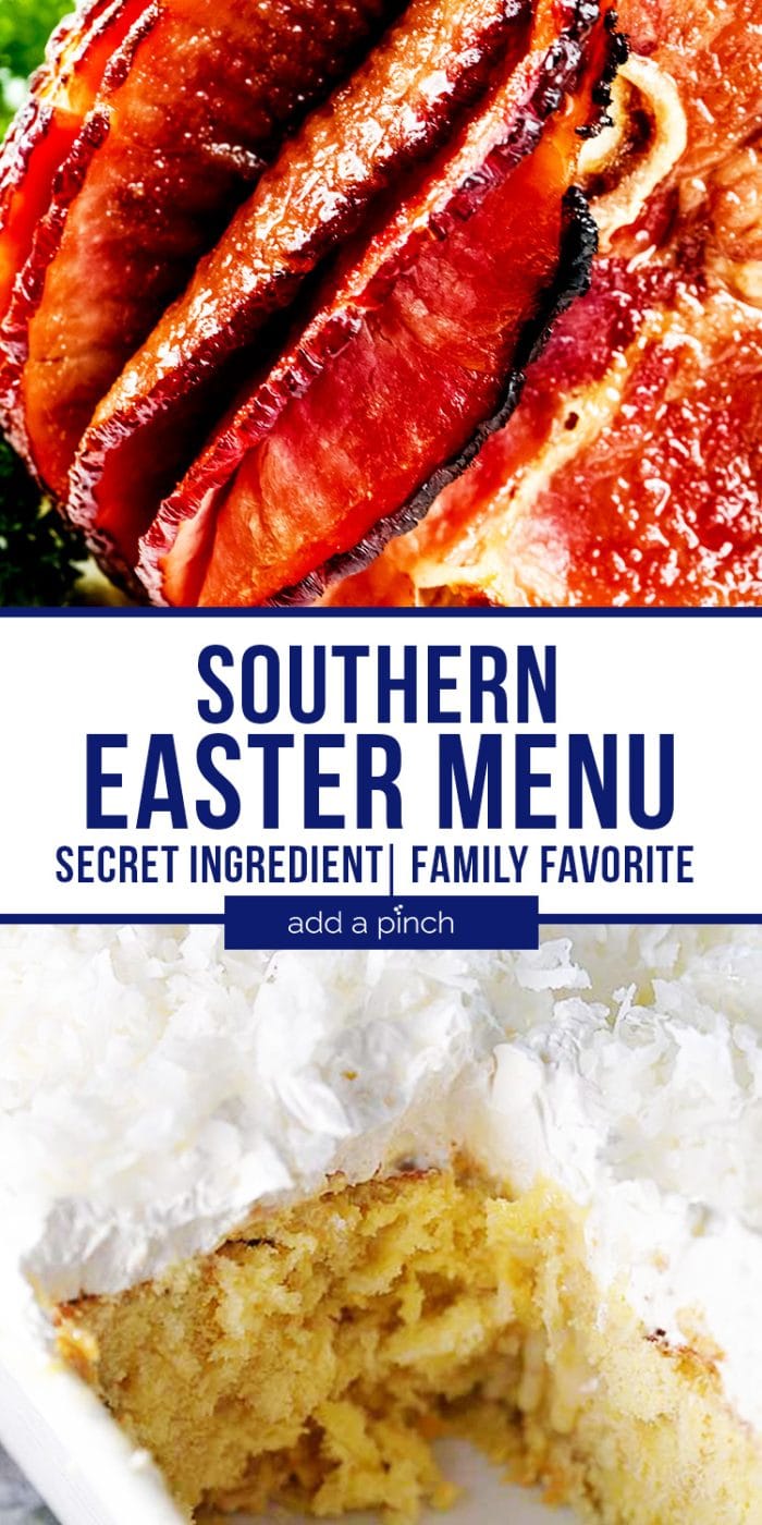 Southern Easter Menu - Add a Pinch