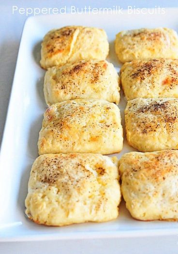 Peppered Buttermilk Biscuits Recipe