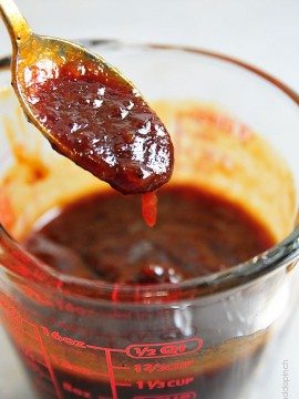 Spicy Peach BBQ Sauce Recipe