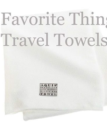 Travel Towels | ©addapinch.com