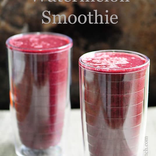 Blueberry Watermelon Smoothie Recipe - Add a Pinch