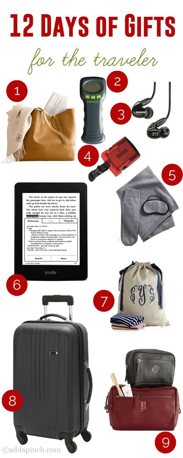 Gifts for the Traveler | ©addapinch.com