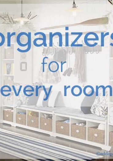 Organizers for every room | ©addapinch.com