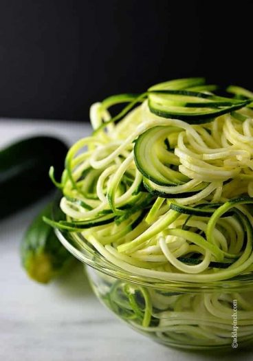 zucchini-pasta-recipe | ©addapinch.com