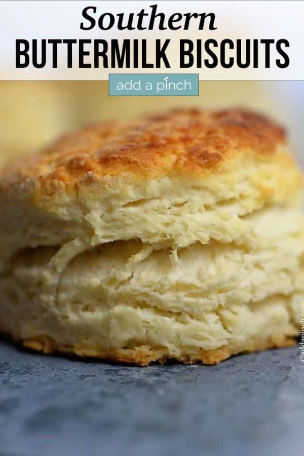 Three Ingredient Buttermilk Biscuit Recipe - Add a Pinch