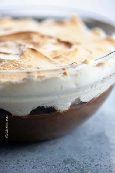 Chocolate Pudding Recipe | ©addapinch.com
