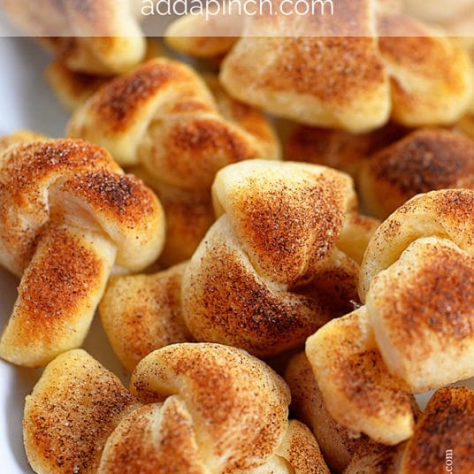 Cinnamon Sugar Knots Recipe Add a Pinch