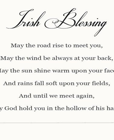 Irish Blessing Printable | ©addapinch.com