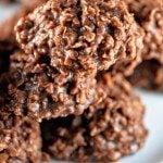 Chocolate No Bake Cookies | ©addapinch.com