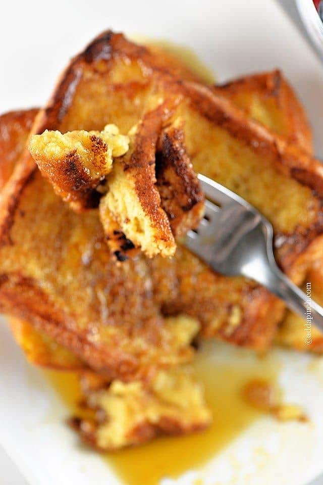 French Toast Recipe | ©addapinch.com