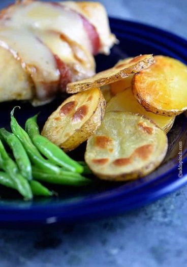 Roasted Potatoes Recipe | ©addapinch.com