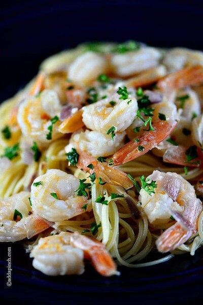 Easy Shrimp Scampi Recipe - Add a Pinch