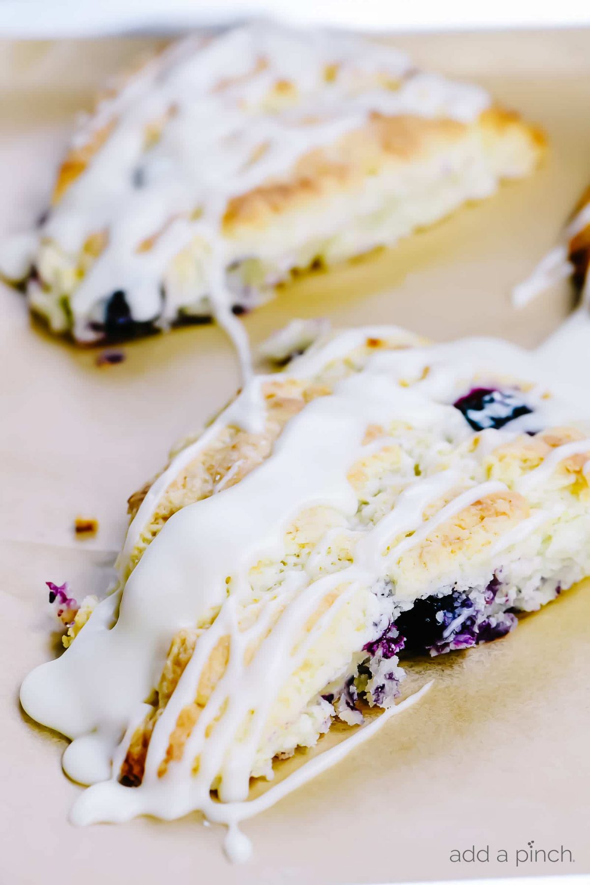 Lemon Blueberry Scones Recipe - Add a Pinch