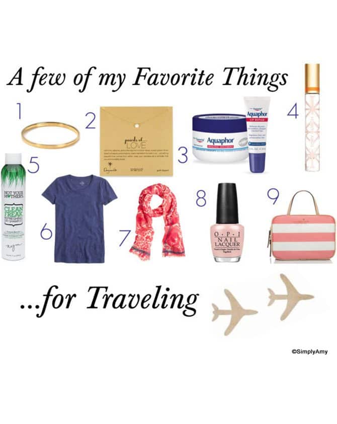 Traveling Essentials from addapinch.com