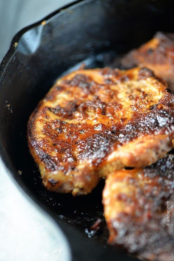 Bacon Jam Pork Chops Recipe - Add a Pinch