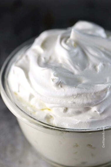 Perfect Whipped Cream Recipe from addapinch.com