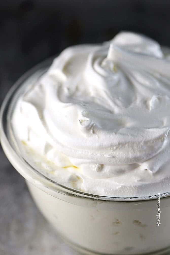 Perfect Whipped Cream Recipe Add A Pinch