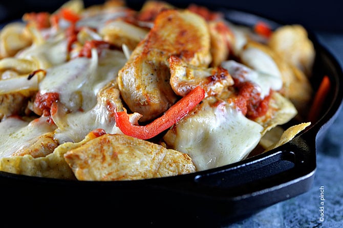 Chicken Fajita Nachos Recipe Add A Pinch