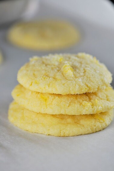 Lemon Sugar Cookies Recipe - Add a Pinch