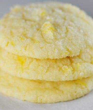 Lemon Sugar Cookie Recipe from addapinch.com