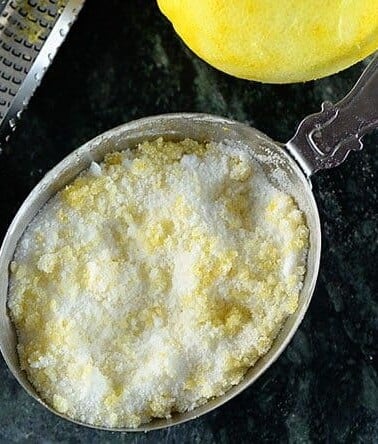 Lemon Sugar Recipe from addapinch.com