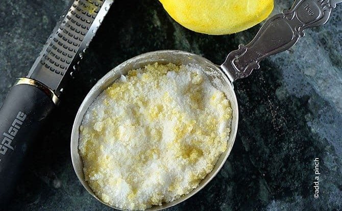 Lemon Sugar Recipe from addapinch.com