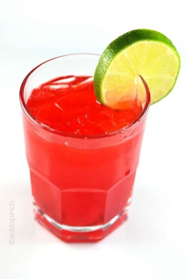 Cherry Limeade makes a refreshing drink. Made of a few simple ingredients that are easy to keep on hand, cherry limeade may become a favorite drink!