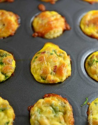 Mini Quiche Recipe from addapinch.com