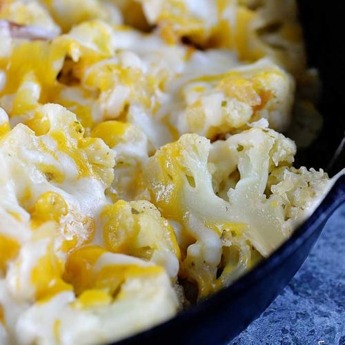 Cheesy Cauliflower Recipe - Add a Pinch