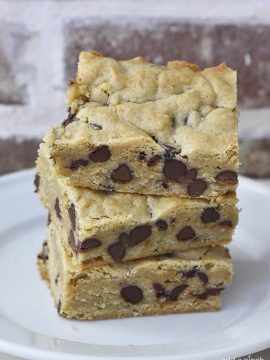 Chocolate Chip Blondies Recipe