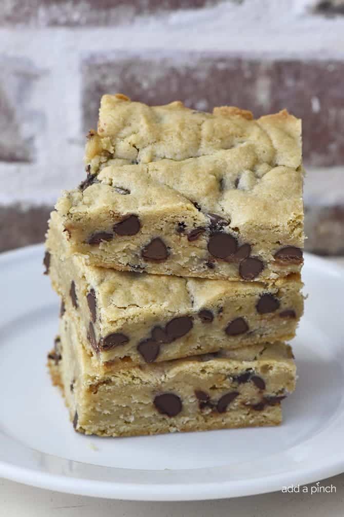 Chocolate chip blondie deals recipe