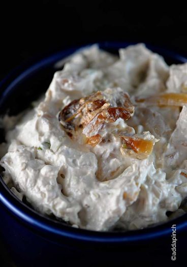 French Onion Dip Recipe from addapinch.com