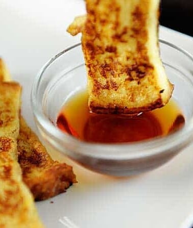 French Toast Sticks Recipe from addapinch.com