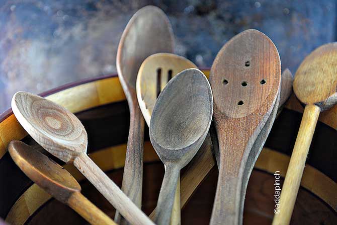 How to Clean Wooden Spoons and Utensils