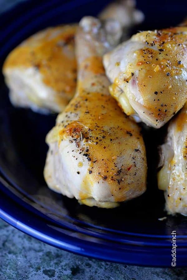 Mustard BBQ Roasted Chicken Recipe Add a Pinch