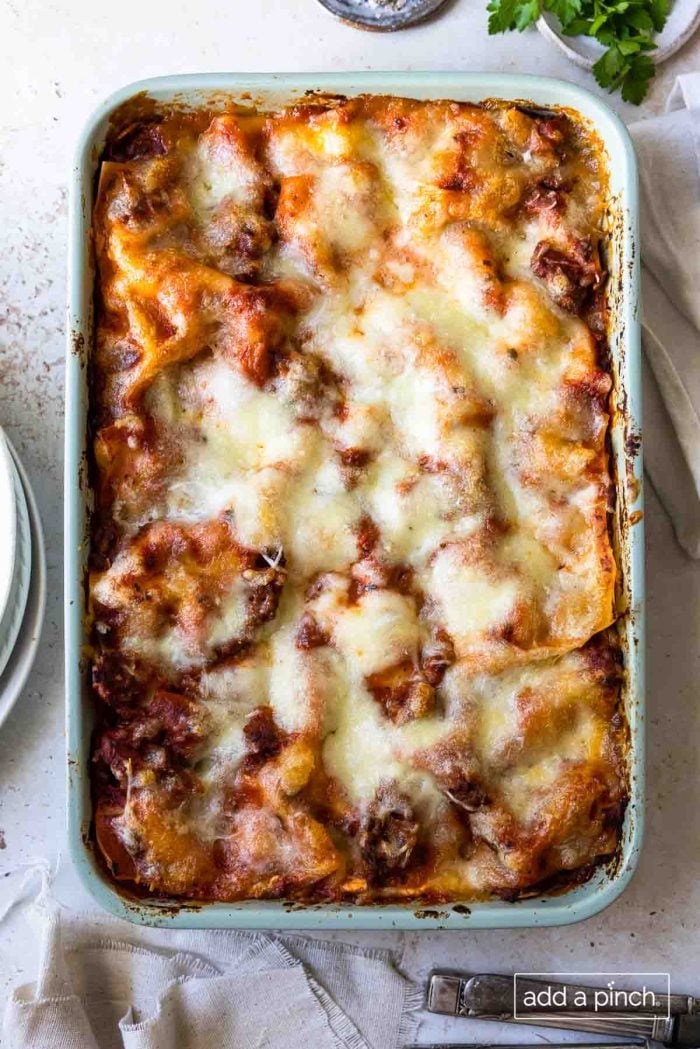 The Best Lasagna Recipe - Add a Pinch