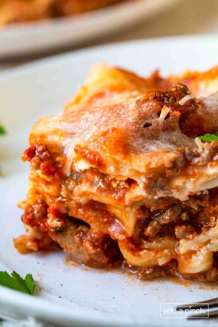 The Best Lasagna Recipe - Add A Pinch