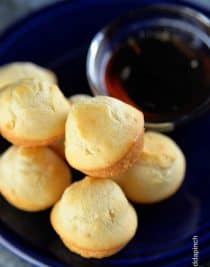 Pancake Muffins Recipe - Pancake muffins make a great breakfast or treat for brunch. So simple to make, you get the ease of a muffin with the deliciousness of pancakes! // addapinch.com