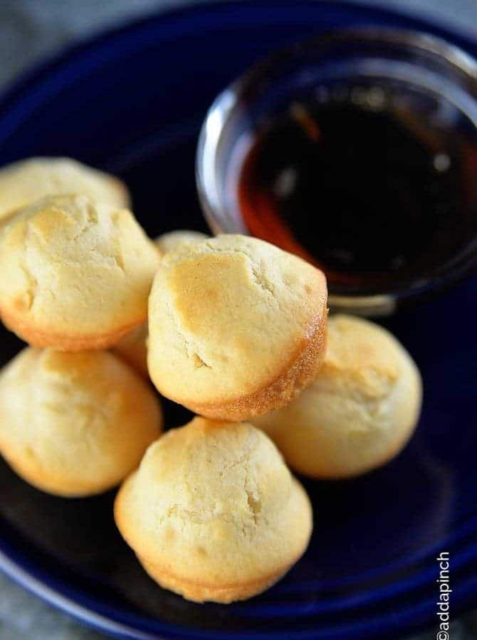 Pancake Muffins Recipe - Pancake muffins make a great breakfast or treat for brunch. So simple to make, you get the ease of a muffin with the deliciousness of pancakes! // addapinch.com