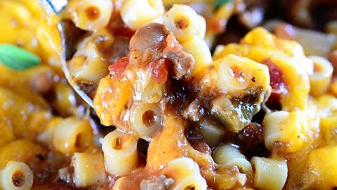 Chili-Pasta Skillet