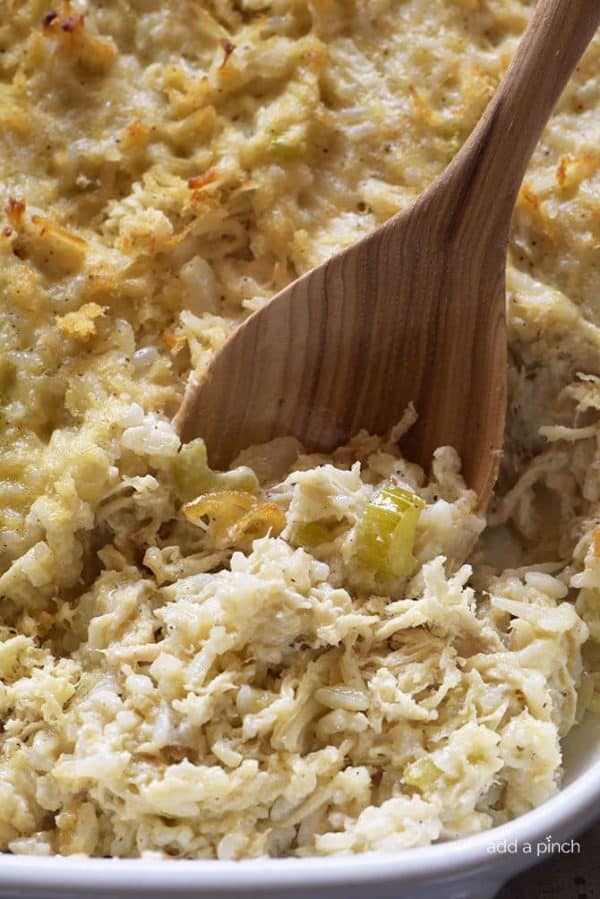 Chicken and Rice Casserole Recipe - Add a Pinch