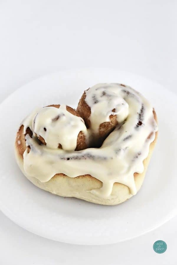 Heart Cinnamon Rolls Recipe Add a Pinch