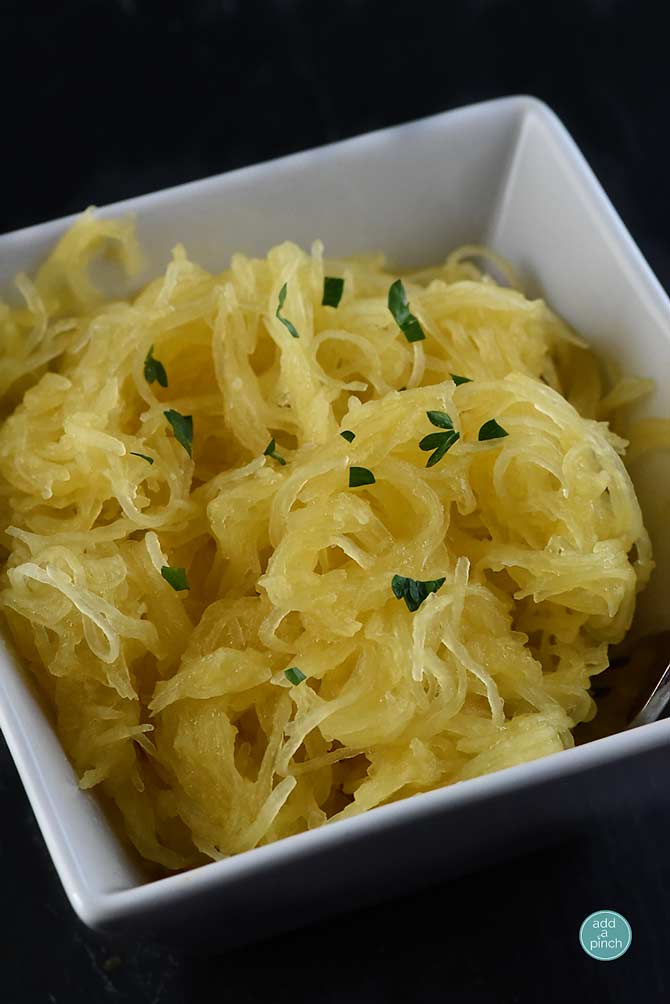 How to Cook Spaghetti Squash Recipe - Add a Pinch